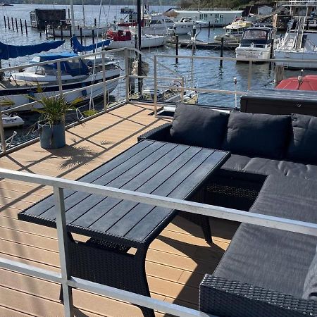 Premium Hausboot Blaue Lagune Lübeck Exterior foto